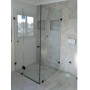 Australia custom made frameless shower screen L shape (1100-1200)*(1100-1200)*2000H